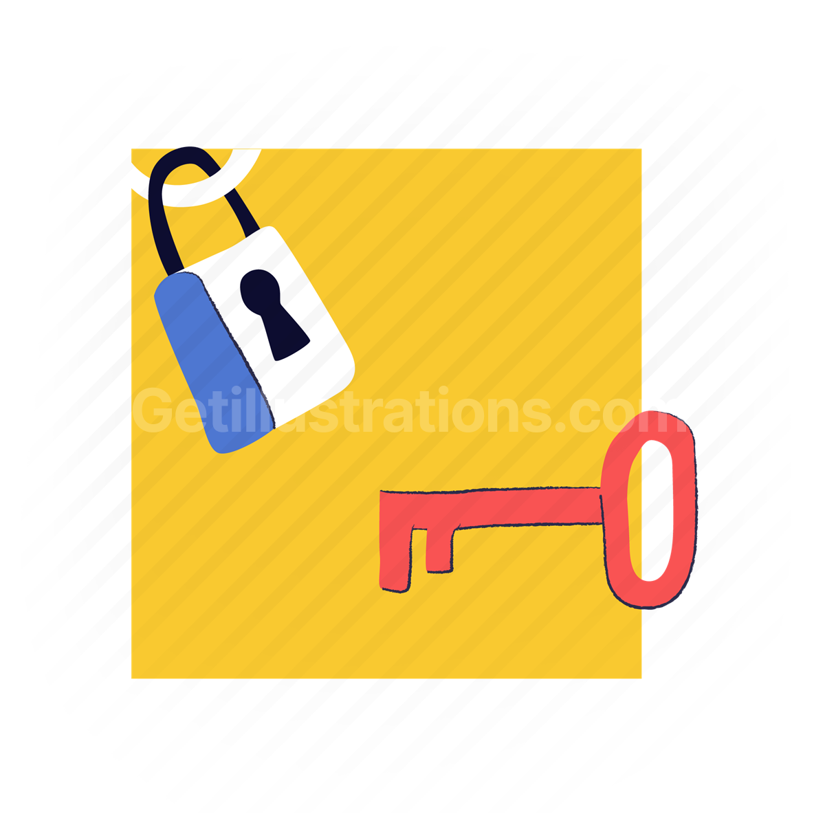 lock, key, protection, privacy, padlock